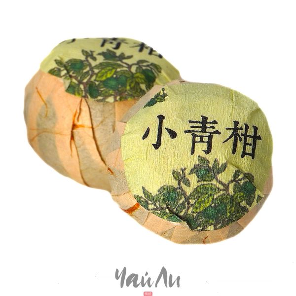 Пуэр в мандарине Лао Шу Сяо Цин Гань