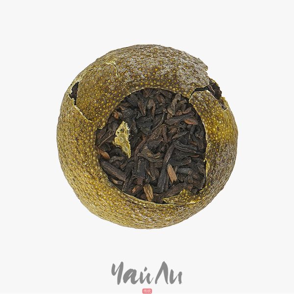 Пуэр в мандарине Лао Шу Сяо Цин Гань