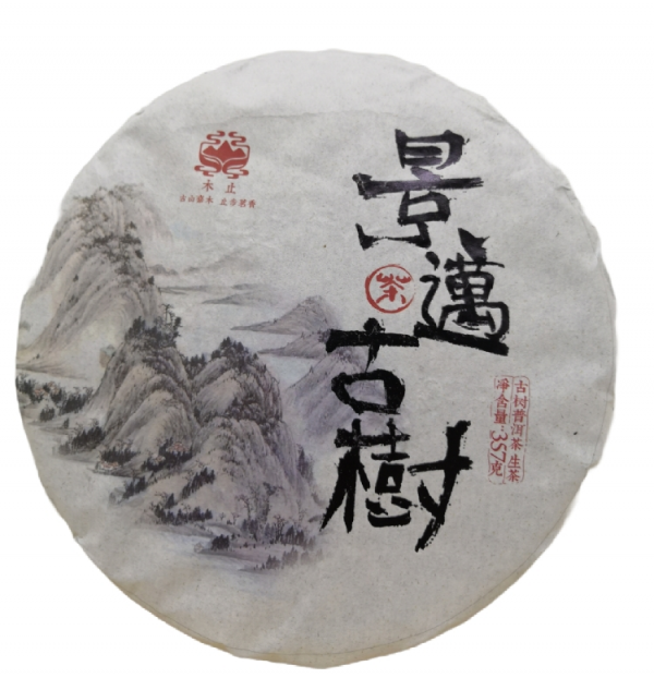 Шэн пуэр Цзин май гушу, Кунмин хэ цан сюань 2018г, 357гр