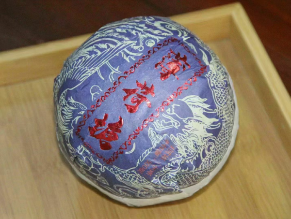 Шэн пуэр в форме тыквы, Иу бо хэ тан 2021г, 500гр