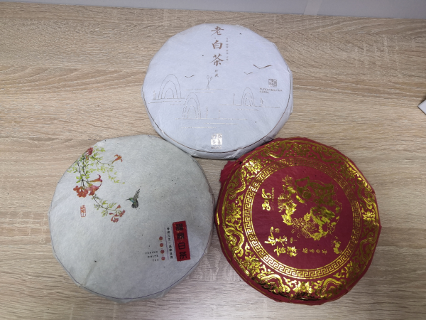 Блин Шоу Мэй, белый чай в ассортименте, 330 гр, 350 гр.