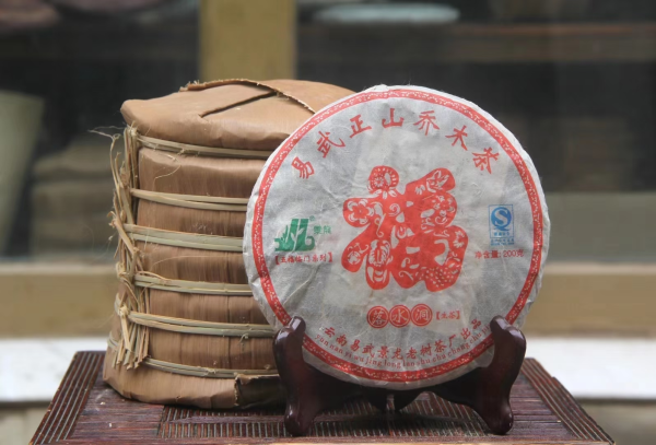 Шэн Пуэр Лао Шуй Дун Цяо Му из ИУ, Цзин Лун 2010г, 200гр