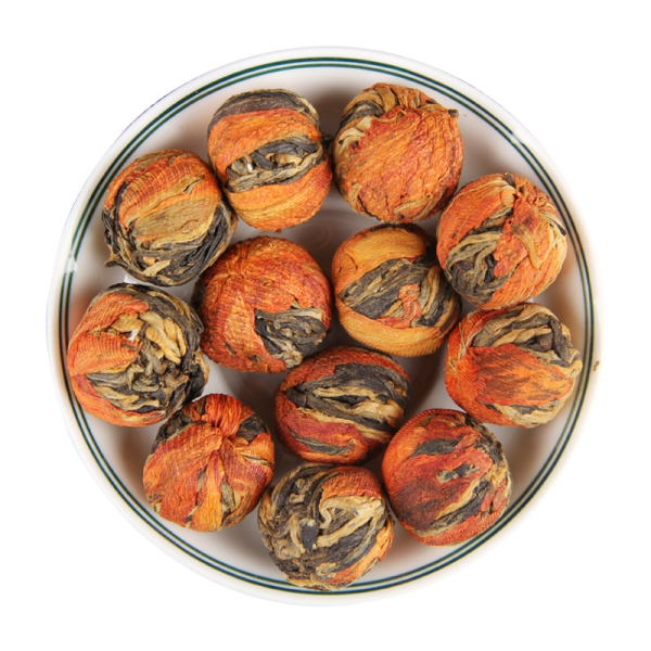 Бай Хэ Лун Чжу Мисян Дянь Хун с лилиями в форме шариков