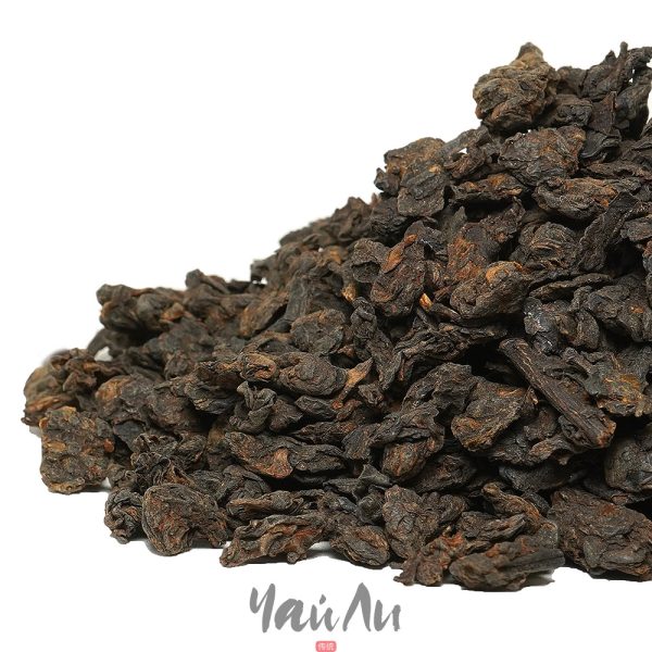 Шу Пуэр Лао Ча Тоу Бу Лан Шань Старые чайные головы из Булан, 2021г, пачка 800гр